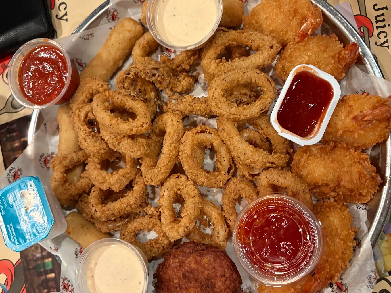 Hungry Crab appetizer sampler
