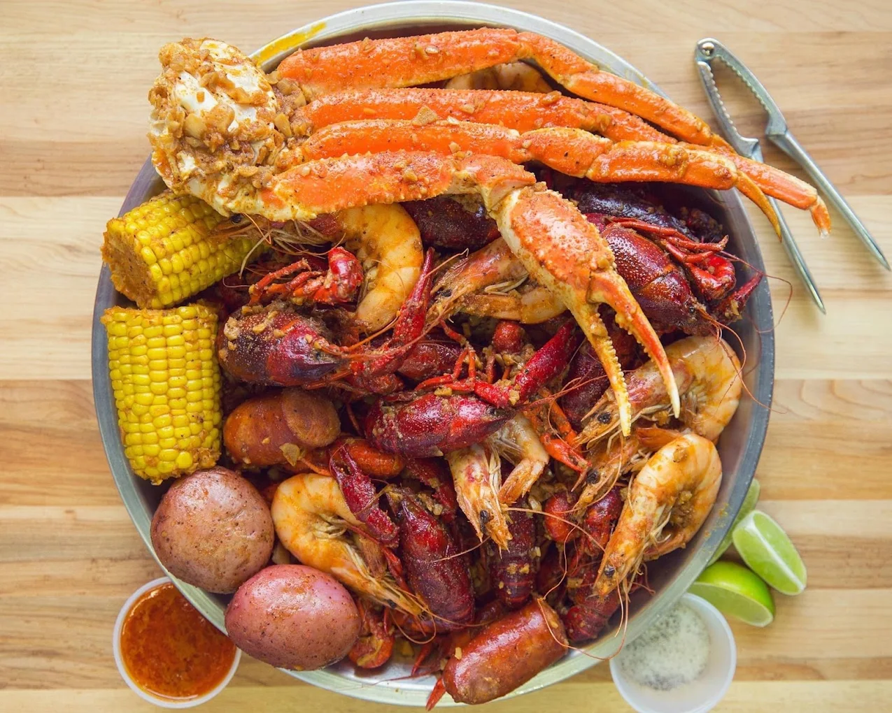 Hungry Crab seafood platter
